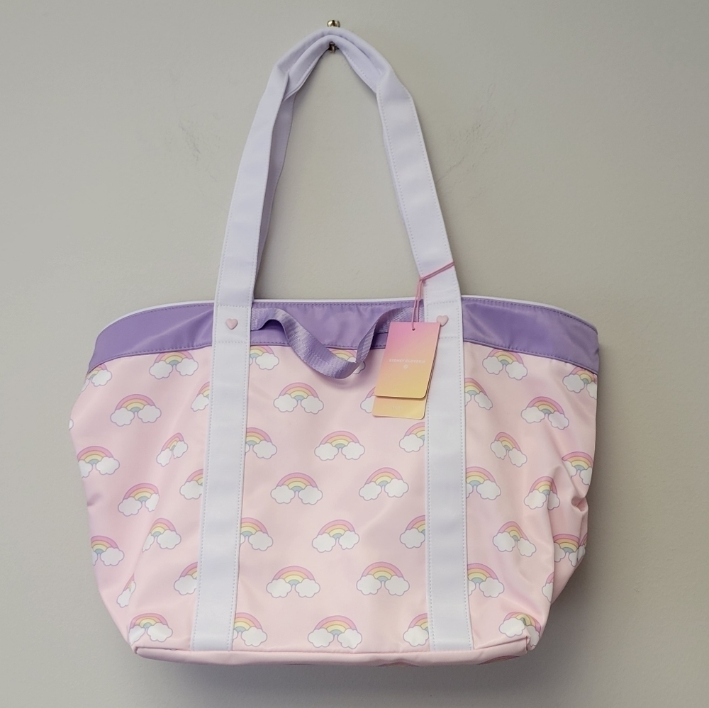 Stoney Clover Rainbow Beach Tote Bag Pink - Picture 5 of 12